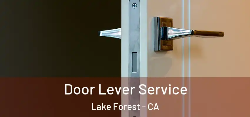  Door Lever Service Lake Forest - CA